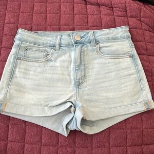 AE High Rise Jeans Shorts